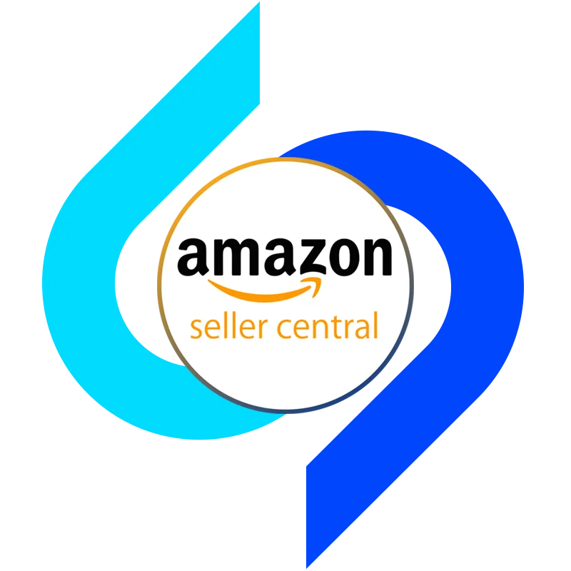 Sync Accountants logo with Amazon Seller Central logo