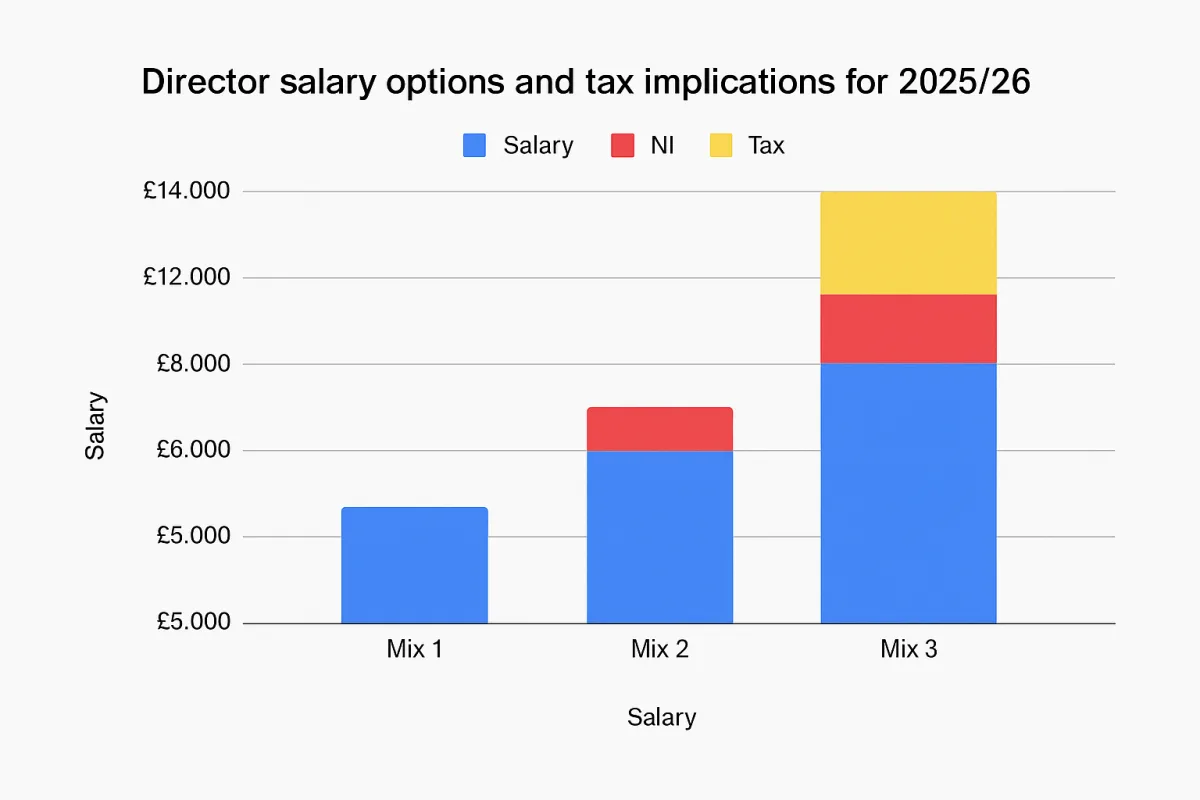 Infographic of Salary