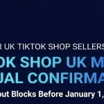 Urgent deadline graphic for TikTok Shop UK MRDP annual confirmation featuring a December 31 calendar with a "Deadline Today" stamp and an alarm clock in cyan and blue brand colors, warning sellers to act now to avoid payout blocks.
