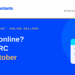 Sync Accountants title card reading "Selling online? Tell HMRC by 5 October", on the Self Assessment registration deadline for online sellers.