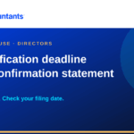 Sync Accountants title card reading "Your verification deadline is your confirmation statement", with the line "Not 18 November"